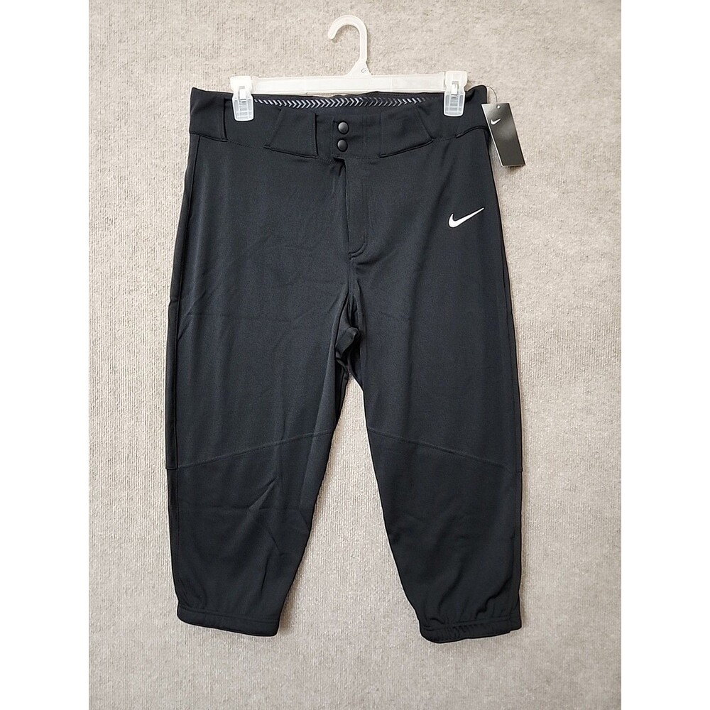 Nike Vapor Team Baseball Pants Mens L Black NEW - Picture 3 of 10
